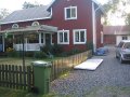  The Larsson home, showing classic Swedish colors