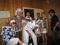  Everybody geared up for theme party