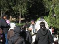  People singing communist songs in the park