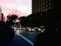  Colorado Blvd, Pasadena, at dusk.
