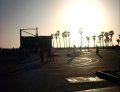  It's 5 o'clock - sun is beginning to set.