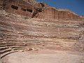  Main Theatre, Petra, carved out of the rock.