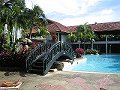  After the jungle, a night at the Sabah hotel was the reward