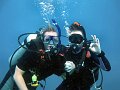 Safety stop after another great dive