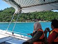  On the speed boat out to Perhentian