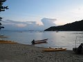 Sunset on our beach