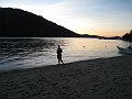  Sunset on our beach