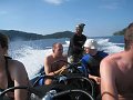  Heading for a dive