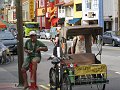  Rikshaw driver waiting for customers