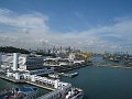  City & harbour view from the cablecar from Sentosa