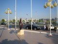  Bentley and taxi in the Marina Mall drop zone