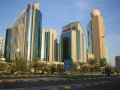  Marks & Spencer, shopping centre with Etisalat HQ to the right