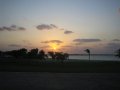  Sunset over Abu Dhabi island
