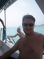  I'm relaxed and happy before the dirst dive