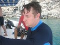  Tired after the first dive